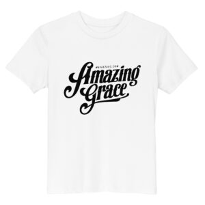 T-shirt pour enfant en coton bio "Amazing Grace"
